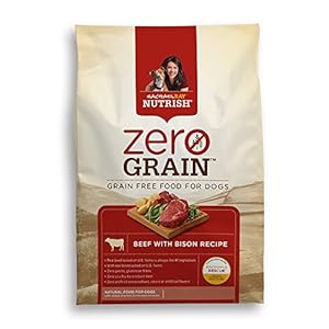 Rachael Ray(TM) Nutrish® Zero Grain(TM) Natural Dry Dog Food, Beef with Bison Recipe, 11 lbs