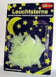 Leuchtsterne mit Mond