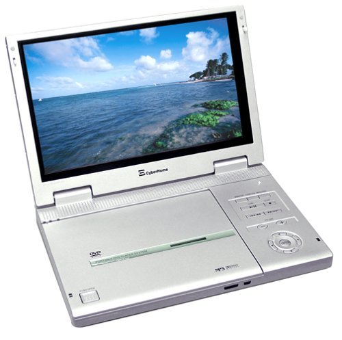 Cyber Home CH-LDV 1010B Portable DVD Player 10 TFT LCD w/Progressive Scan