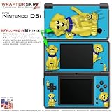 Nintendo DSi Skin Puppy Dog on Blue WraptorSkinz Skins (DSi NOT INCLUDED)