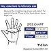 TClian 525 Men's Weight Lifting Gym Gloves with 12