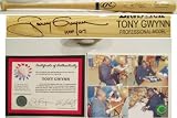 Tony Gwynn Signed Rawlings Blonde Engraved Bat HOF07
