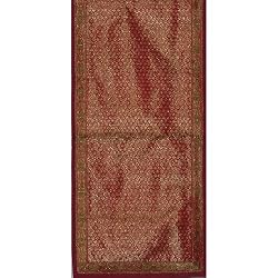Table Runner Holiday in Brocades Handmade Home Furnishings from Banaras, India 13" x 55" (btr027)