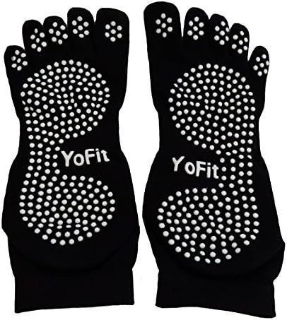 Pilates Socks No Slip Grip For Women - Yoga Grip Socks - 1 Pair