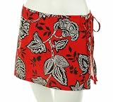 Tropical Honey Tie Print Skirt Cover Up