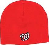 Washington Nationals Knit Beanie with Raised Logo