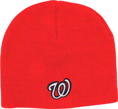 Washington Nationals Knit Beanie with Raised Logo