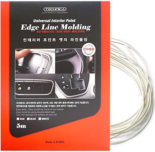 Gap Color Line Interior Molding Trim 1Ea (5M) For Hyundai 2001-2013 Starex I800 H1 Imax(White)