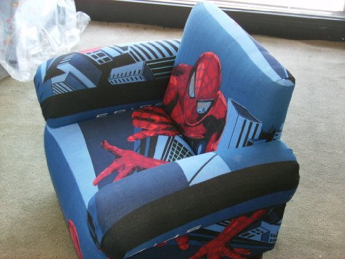 Spiderman Kid's Chair. Dora the Explorer and Winnie the Pooh Versions Also Available!