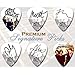 6 x Arctic Monkeys Signature Double Sided Guitar Picks Medium