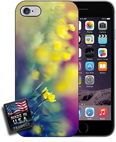 Bright Yellow Flowers Focus Photography iPhone 6 Hard Case