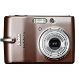 Nikon Coolpix L11 6MP Digital Camera with 3x Optical Zoom (Matte Brown)