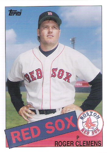 2006 Topps Rookie of The Week 3 Roger Clemens 85 Boston Red Sox (Baseball Cards)