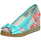Sugar Women's Black Tie Pie Shangri La Wedge