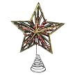 NONE TREETOPPER SNOWFLAKE W BERRIES