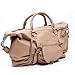 Sac portés épaule GAUCHO FIONNA Beige, signé BACCINI - Besace bandoulière en cuir