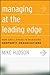 Managing at the Leading Edge: New Challenges in Managing Nonprofit Organizations