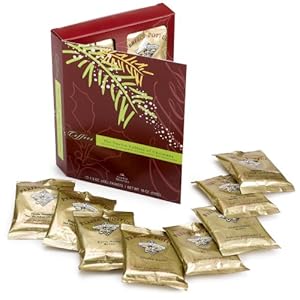 Coffee Masters The Twelve Coffees of Christmas Variety Pack Ground Coffee, 1.5-Ounce Packets