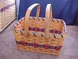 Amish Handmade Medium Lunch Basket. A Wonderful Picnic Basket. Measures 14