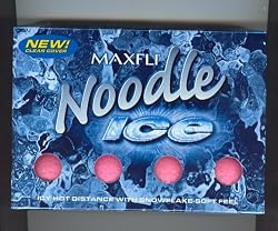Noodle Ice Golf Balls Pink
