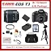 Canon EOS T3 (1100d) DSLR Camera with Canon 18-55mm IS Gift Package: Includes - Canon EF-S 18-55mm f3.5-5.6 IS, Also Includes Extra LP-E10 Battery & Rapid Travel Charger, 8GB SDHC Card & Card Reader, Soft Carrying Case, UV Protective Filter and much more...