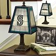 Seattle Mariners Memory Company Art Glass Table Lamp MLB Baseball Fan Shop Sports Team Merchandise