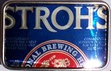 Hand Made Vintage Style STROH'S Beer Can Belt Buckle
