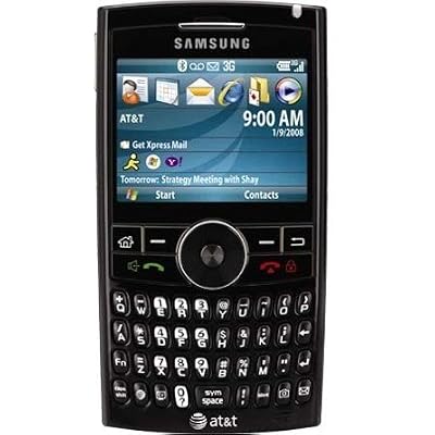 NEW SAMSUNG BLACKJACK 2 II SGH-i617 UNLOCKED BLACK GSM
