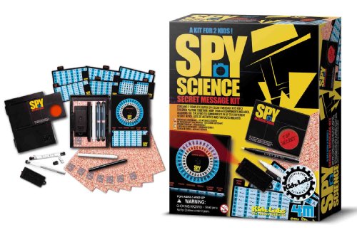 Kidzlabs - Spy Science - Secret Message Kit