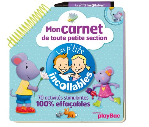 Mon carnet de jeux effaçables - Toute petite section