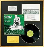 Arnold Palmer - 'Golf Tips' Record Album, Framed