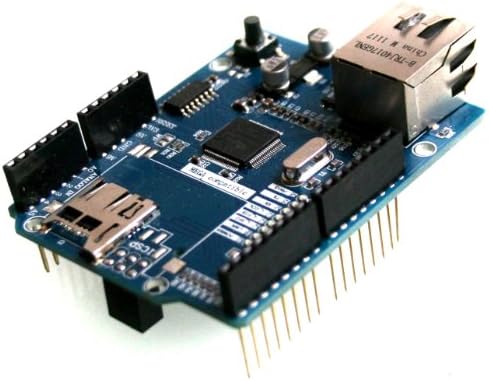 Ethershield with SD Card Reader Compatible with built in Arduino IDE Library