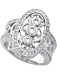 Platinum Antique Style Diamond Ring - 0.80 Ct. -- LIFETIME WARRANTY