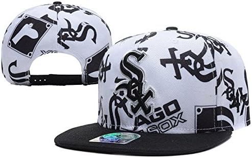 MLB Chicago White Sox Condenser MVP Adjustable Snapback Cap Hat, One Size
