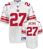 Brandon Jacobs New York Giants WHITE Equipment - Replica NFL YOUTH Jersey