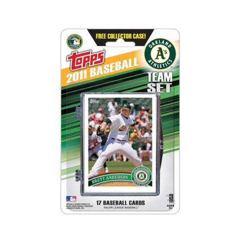 MLB Oakland Athletics 2011 Topps Team Sets