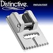 Distinctive Pintuck Sewing Machine Presser Foot - Fits All Low Shank Snap-On Singer*, Brother, Babylock, Viking (Husky Series), Euro-Pro, Janome, Kenmore, White, Juki, Bernina (Bernette Series), New Home, Simplicity, Necchi, Elna and More!