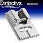 Distinctive Pintuck Sewing Machine Presser Foot - Fits All Low Shank Snap-On Singer*, Brother, Babylock, Viking (Husky Series), Euro-Pro, Janome, Kenmore, White, Juki, Bernina (Bernette Series), New Home, Simplicity, Necchi, Elna and More!