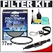 Hoya DMC Pro1 Digital 77mm Ultraviolet UV Lens Filter + Accessory Kit for Canon, Nikon, Sony, Olympus & Pentax Lenses