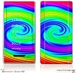 Zune HD Skin - Rainbow Swirl by WraptorSkinz