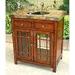 Brownstone Single Sink Vanity - Marble Top 32"L Bathroom Bath New