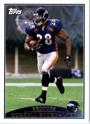2009 Topps #218 Correll Buckhalter - Denver Broncos (Football Cards)