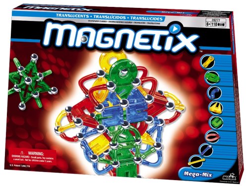 Buy Magnetix 110 Count - Silver Combo Set by Magnetix now!