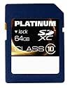 Platinum 64 GB Class 10 SDXC Speicherkarte