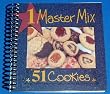 "1 Master Mix - 51 Cookies" Dessert Cookbook