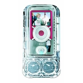 Click here to buy eGo Waterproof Sound Case with Speakers for iPod (Clear) by EGO.