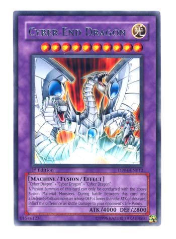 Childrens Toyshop  Toys : Yu-Gi-Oh Duelist Pack Zane Truesdale - Cyber End Dragon Rare DP04-EN012