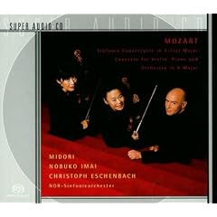 Mozart : Sinfonia Concentante, K364 / Concerto for Violin and Piano, K Anh.56