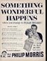 "I LOVE LUCY" - Don't miss America's top TV show with LUCILLE BALL and DESI ARNAZ, every week over CBS. ..... 1952 PHILIP MORRIS Cigarettes Ad, A4579A.