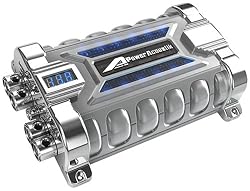 Power Acoustik PCX-20F 20 Farad Hybrid Digital Power Capacitor